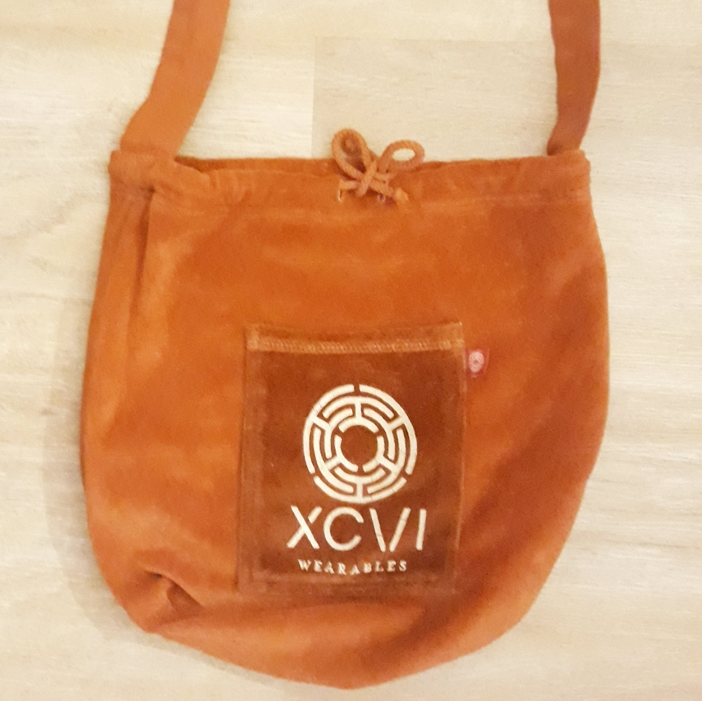 XCVI Wearables Golden Topaz Velvet Luxe Crossbody Bag - Picture 5 of 7